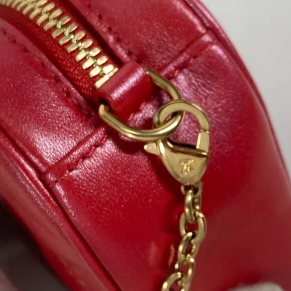 LOUIS VUITTON M80837 Monogram Heart on Chain Pochette 2WAY Shoulder Bag - Picture 12 of 13